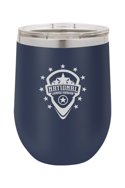 National Lacrosse Federation Insulated Wine Tumbler Signature Lacrosse