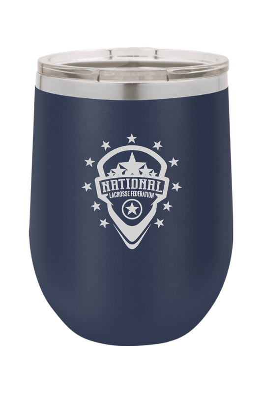 National Lacrosse Federation Insulated Wine Tumbler Signature Lacrosse