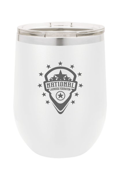 National Lacrosse Federation Insulated Wine Tumbler Signature Lacrosse