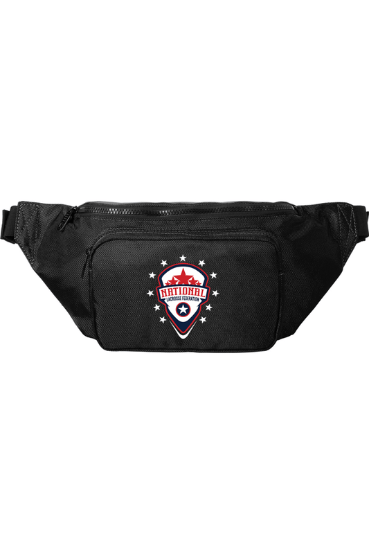 National Lacrosse Federation Large Crossbody Hip Pack Signature Lacrosse