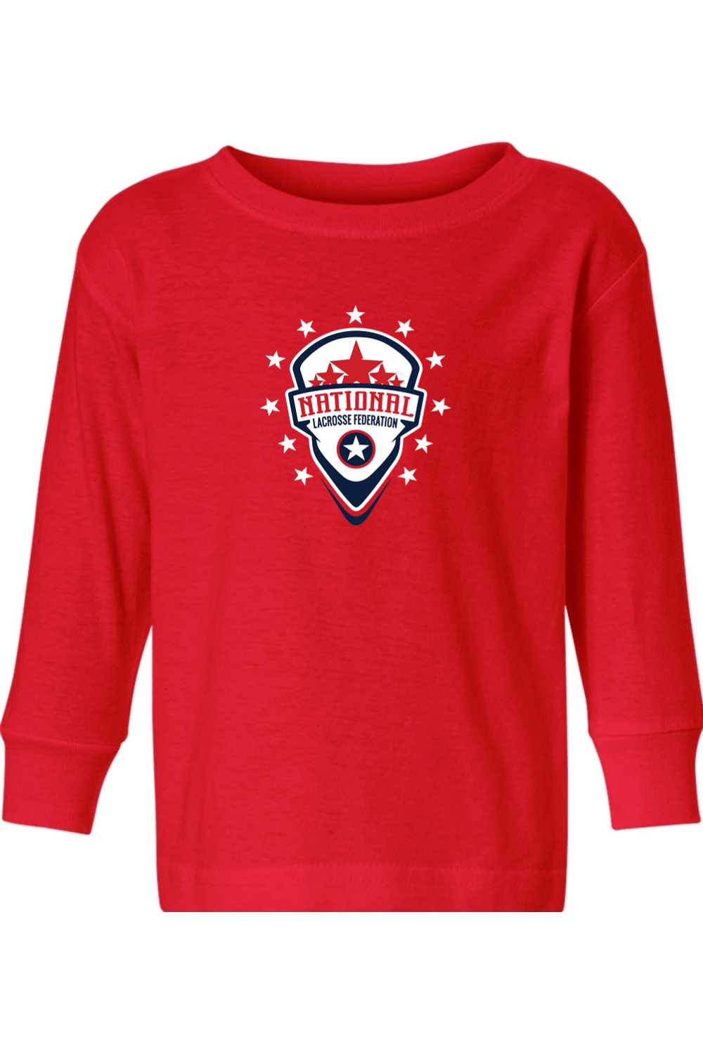 National Lacrosse Federation Toddler Long Sleeve T-Shirt Signature Lacrosse