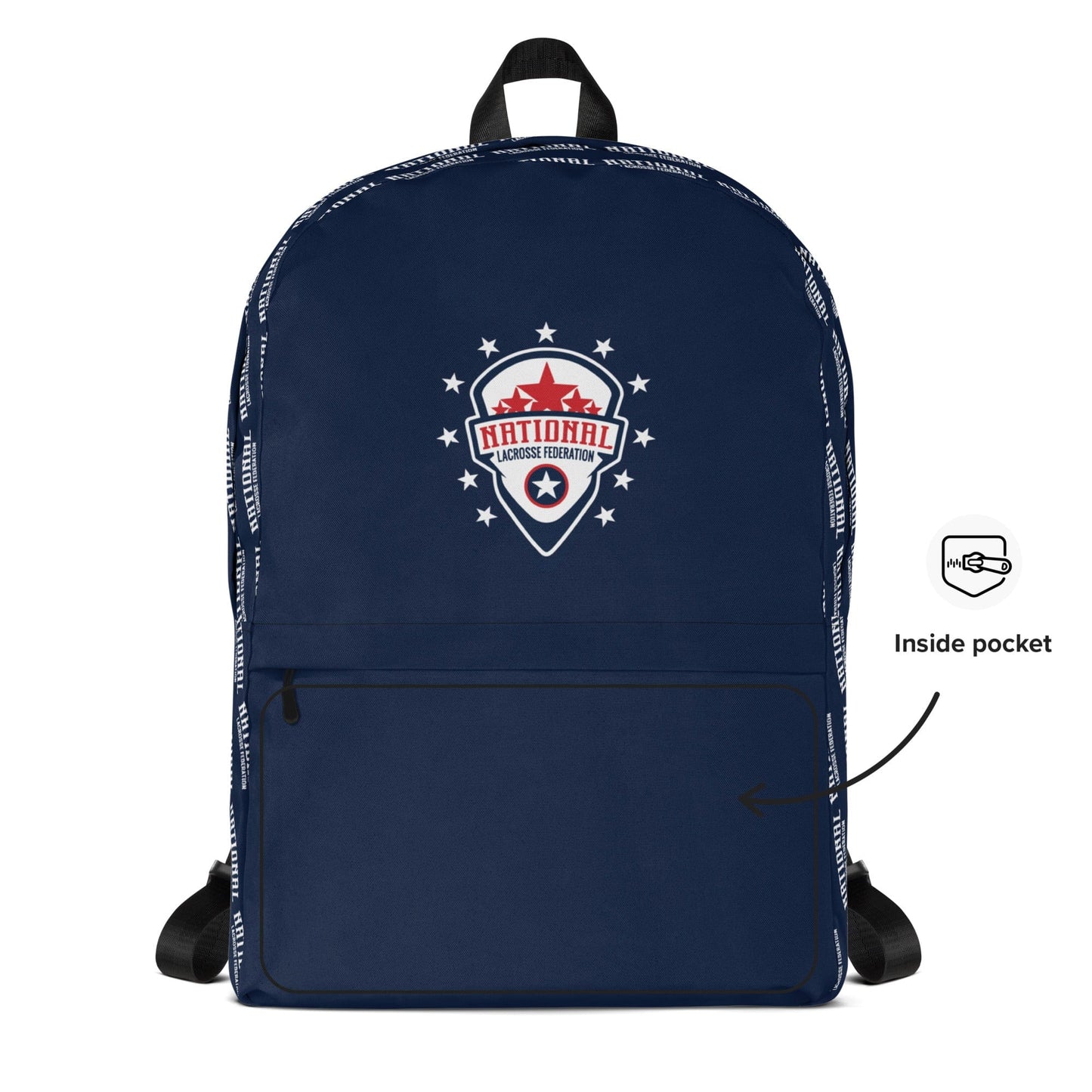 National Lacrosse Federation Travel Backpack Signature Lacrosse