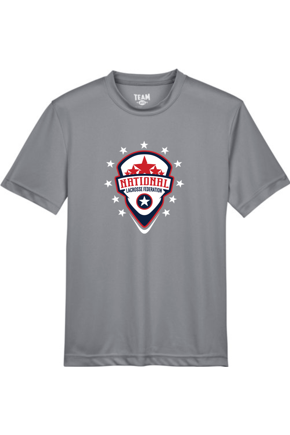 National Lacrosse Federation Youth Athletic T-Shirt Signature Lacrosse