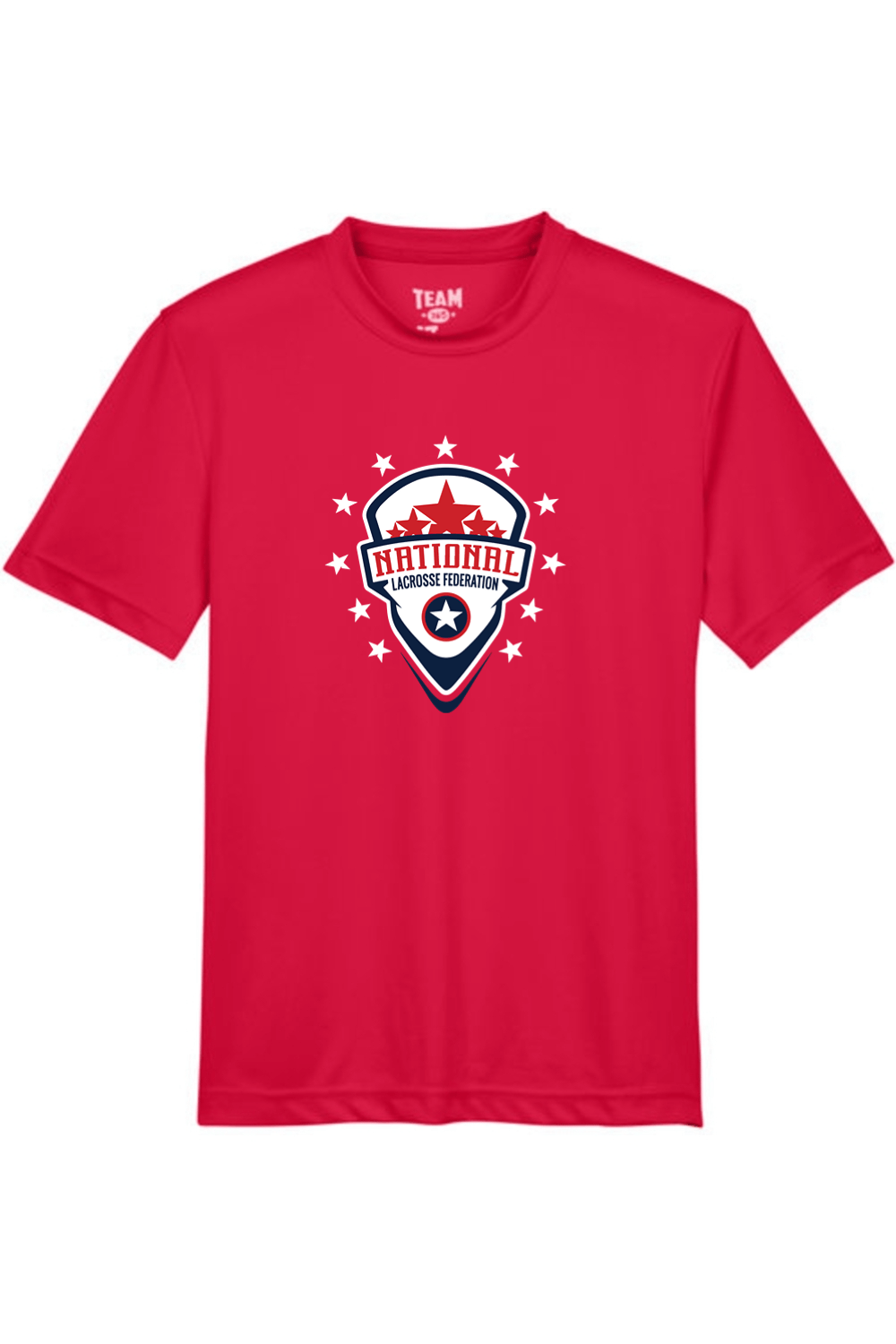 National Lacrosse Federation Youth Athletic T-Shirt Signature Lacrosse