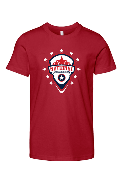 National Lacrosse Federation Youth Lifestyle T-Shirt Signature Lacrosse