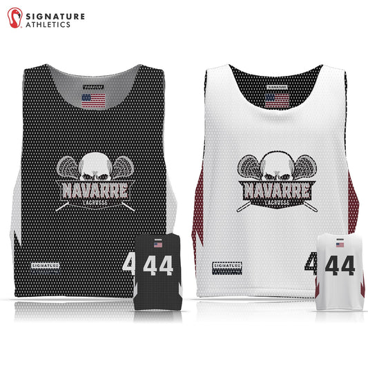 Navarre Lacrosse Men's Basic Reversible Pinnie: Navarre Lacrosse Signature Lacrosse