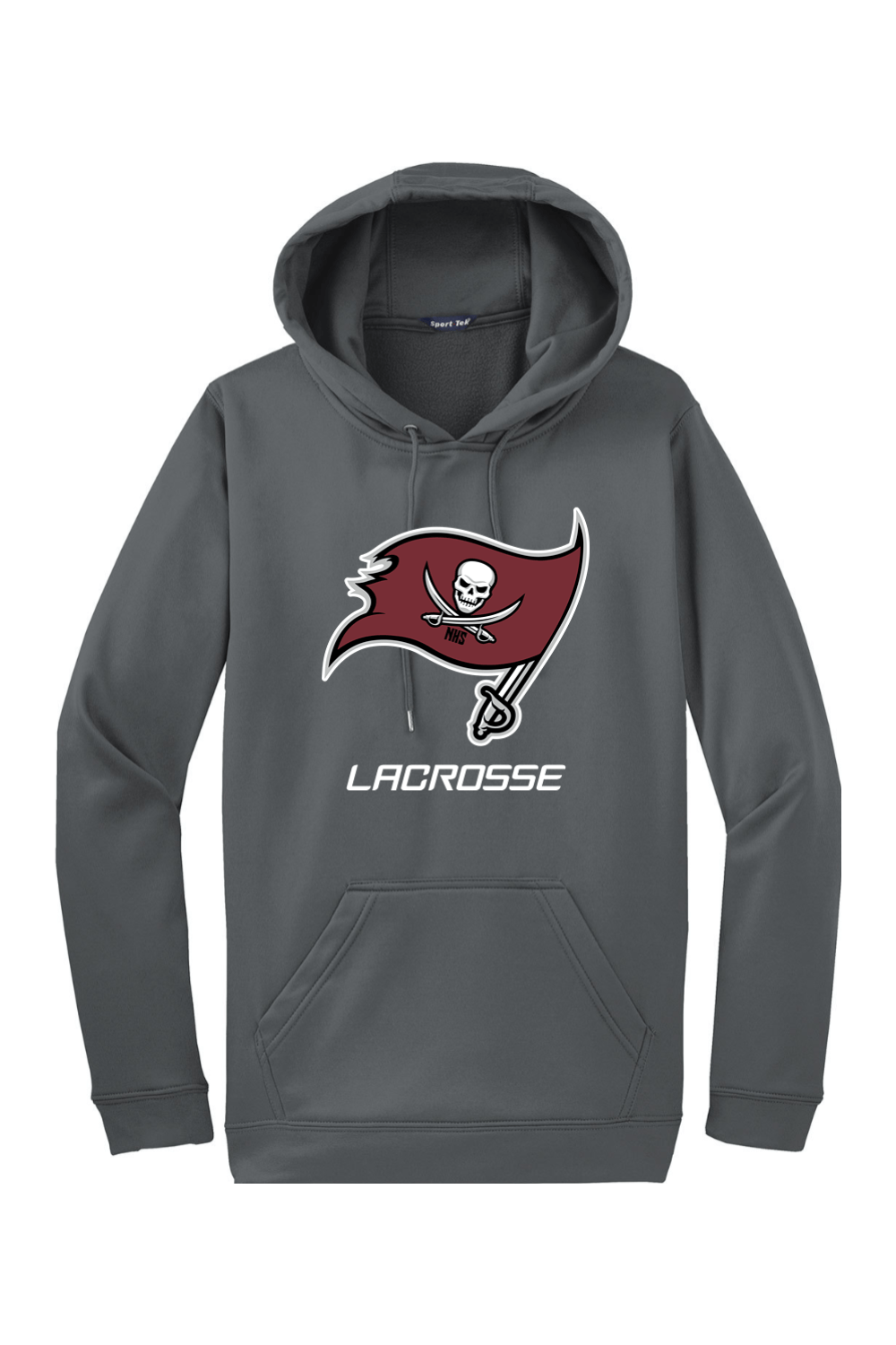 NAVARRE LACROSSE Sport-Tek Sport-Wick Fleece Hooded Pullover Signature Lacrosse