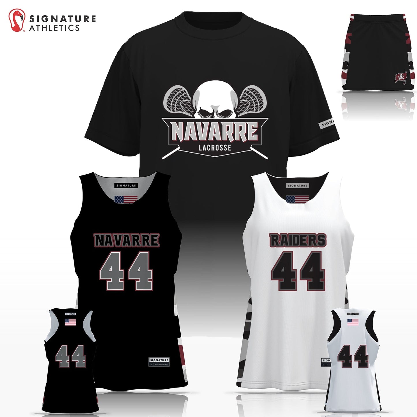 Navarre Lacrosse Women's 3 Piece Player Package: Navarre Lacrosse Signature Lacrosse