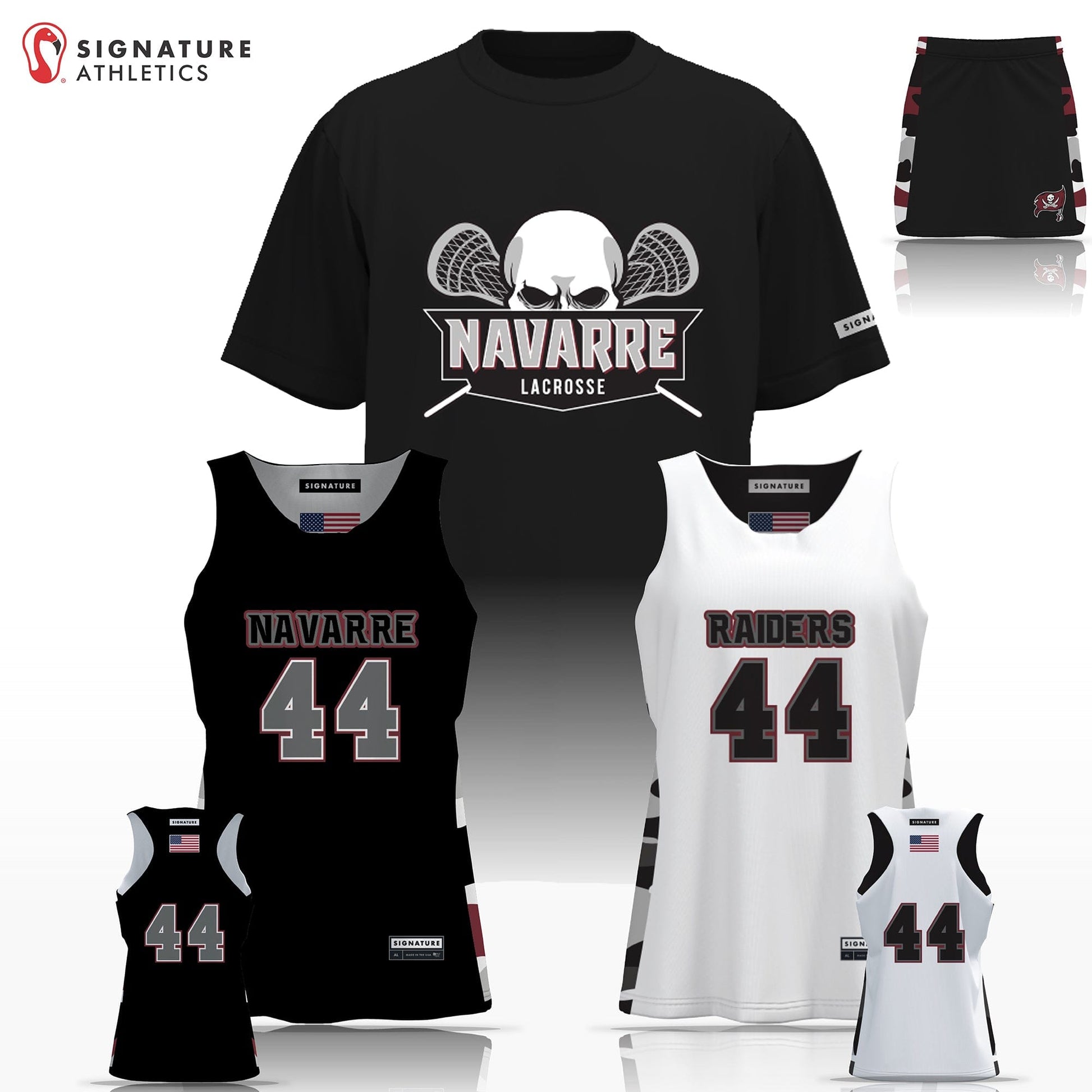 Navarre Lacrosse Women's 3 Piece Player Package: Navarre Lacrosse Signature Lacrosse