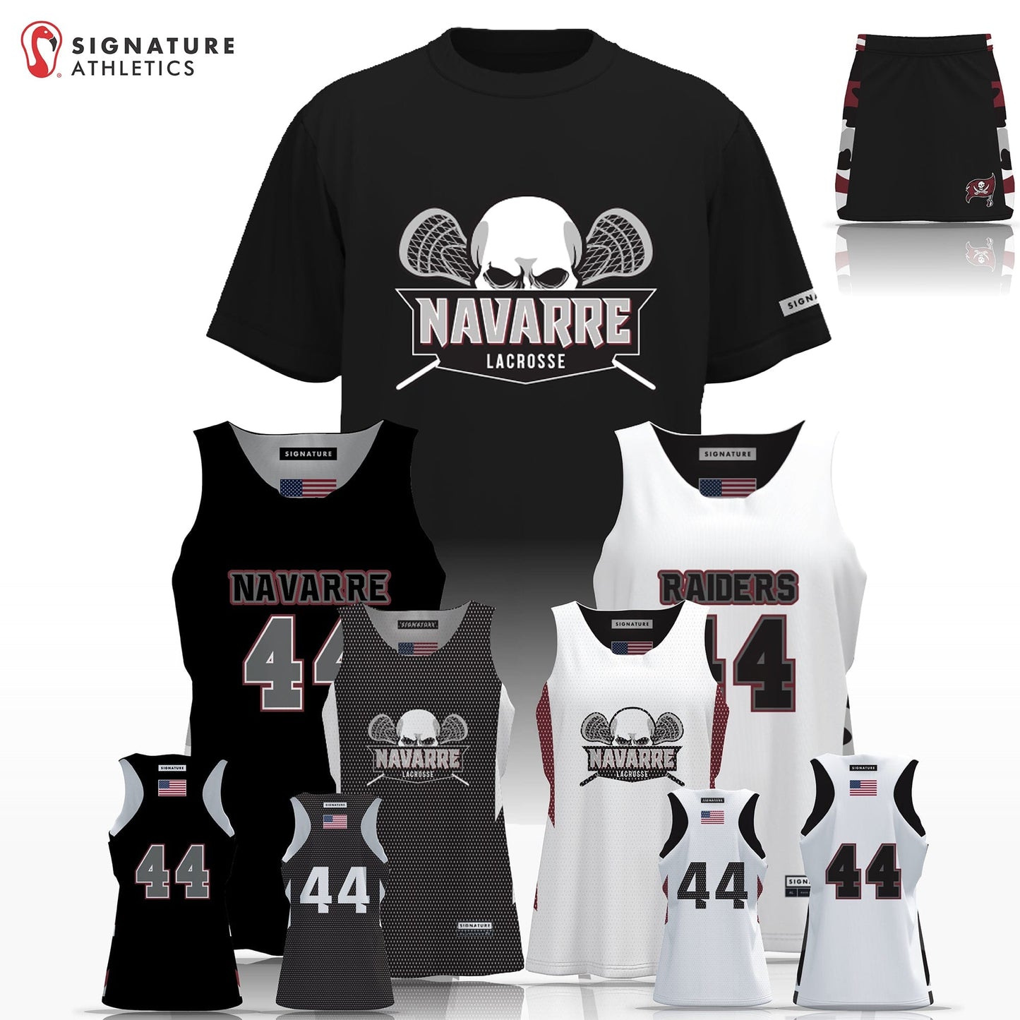 Navarre Lacrosse Women's 4 Piece Player Package: Navarre Lacrosse Signature Lacrosse