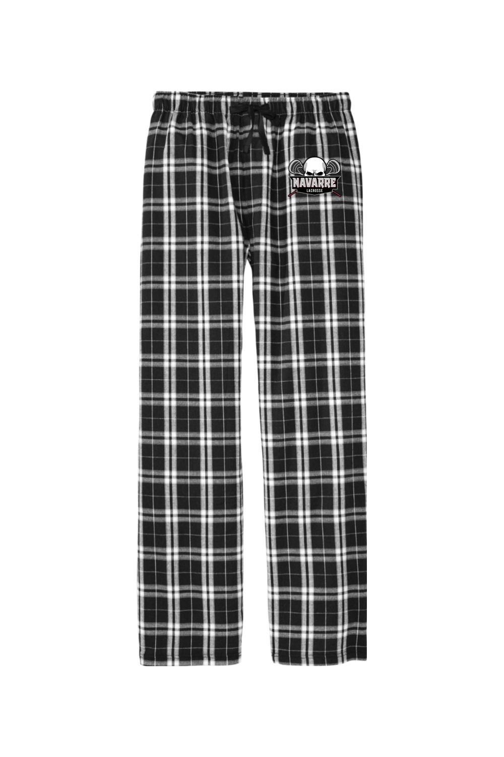 Navarre Raiders Lacrosse Adult Men's Flannel Plaid Pants Signature Lacrosse