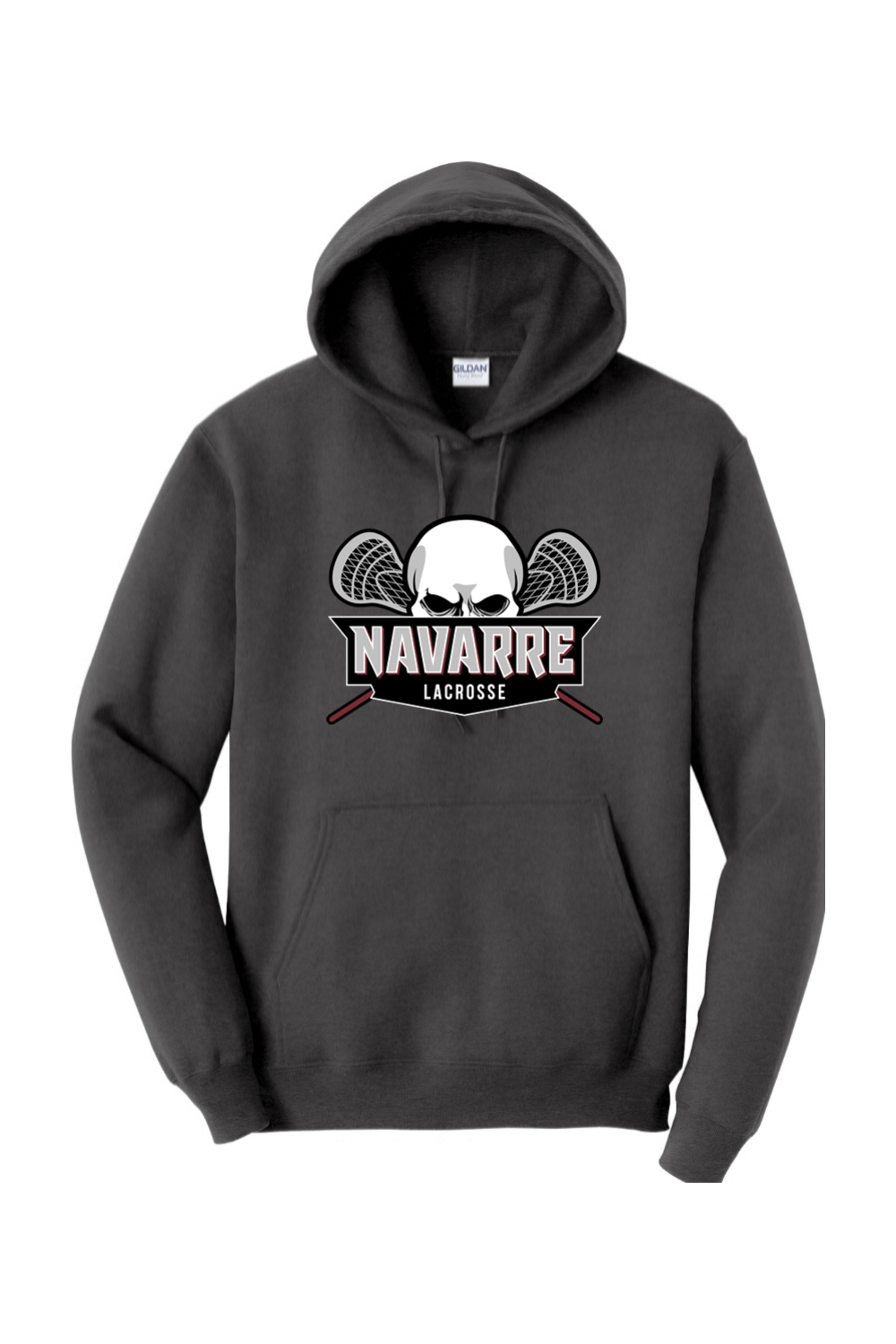 Navarre YSAL Adult Heavyweight Hoodie Signature Lacrosse