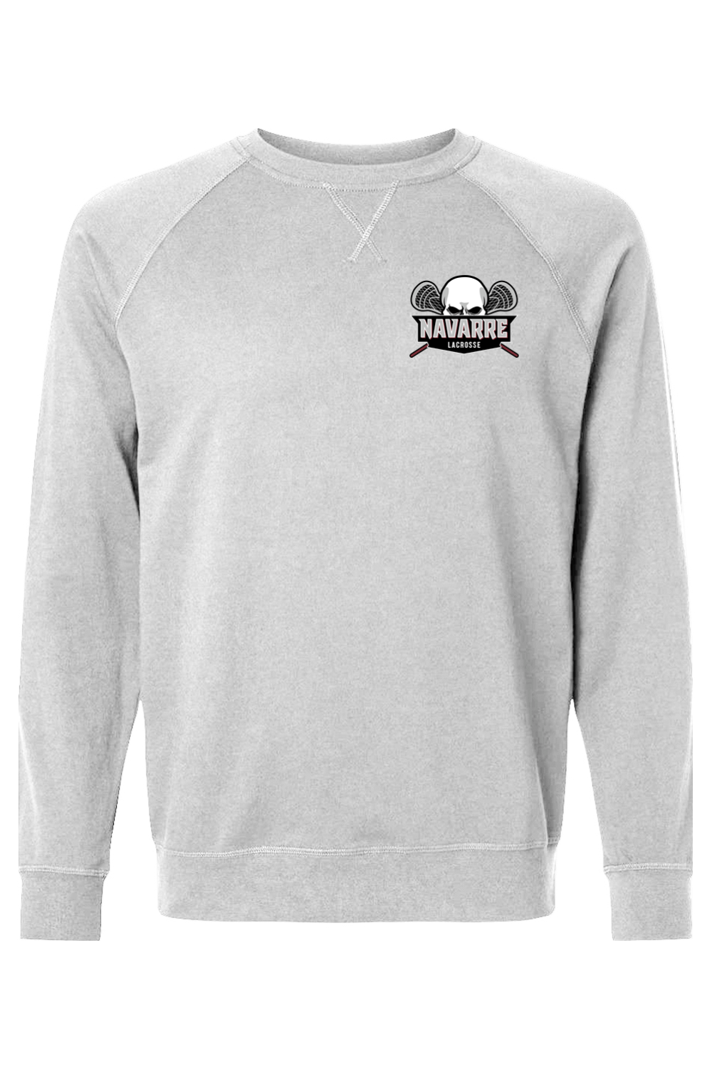 Navarre YSAL Adult Heavyweight Raglan Long Sleeve Signature Lacrosse