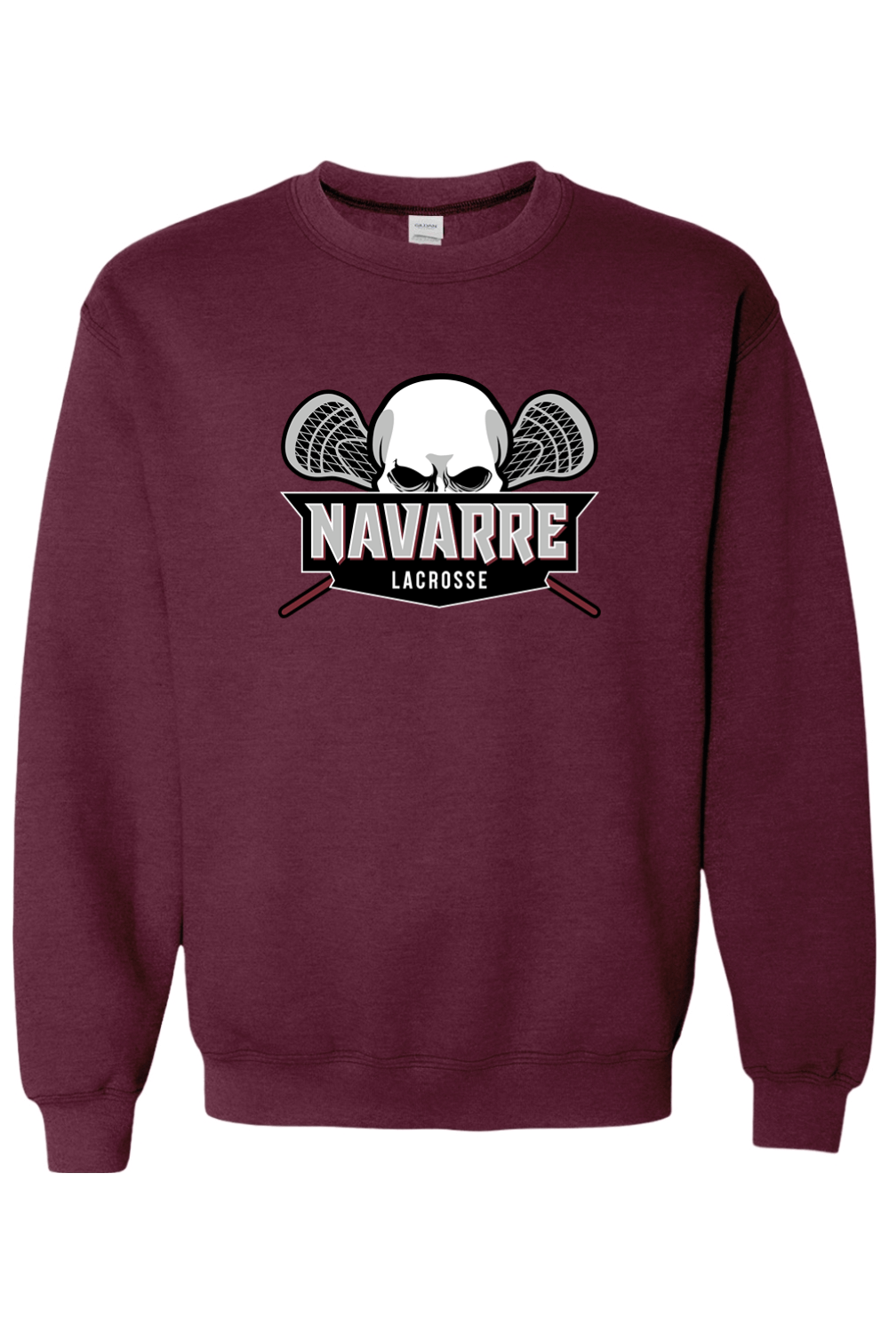 Navarre YSAL Adult Heavyweight Sweatshirt Signature Lacrosse