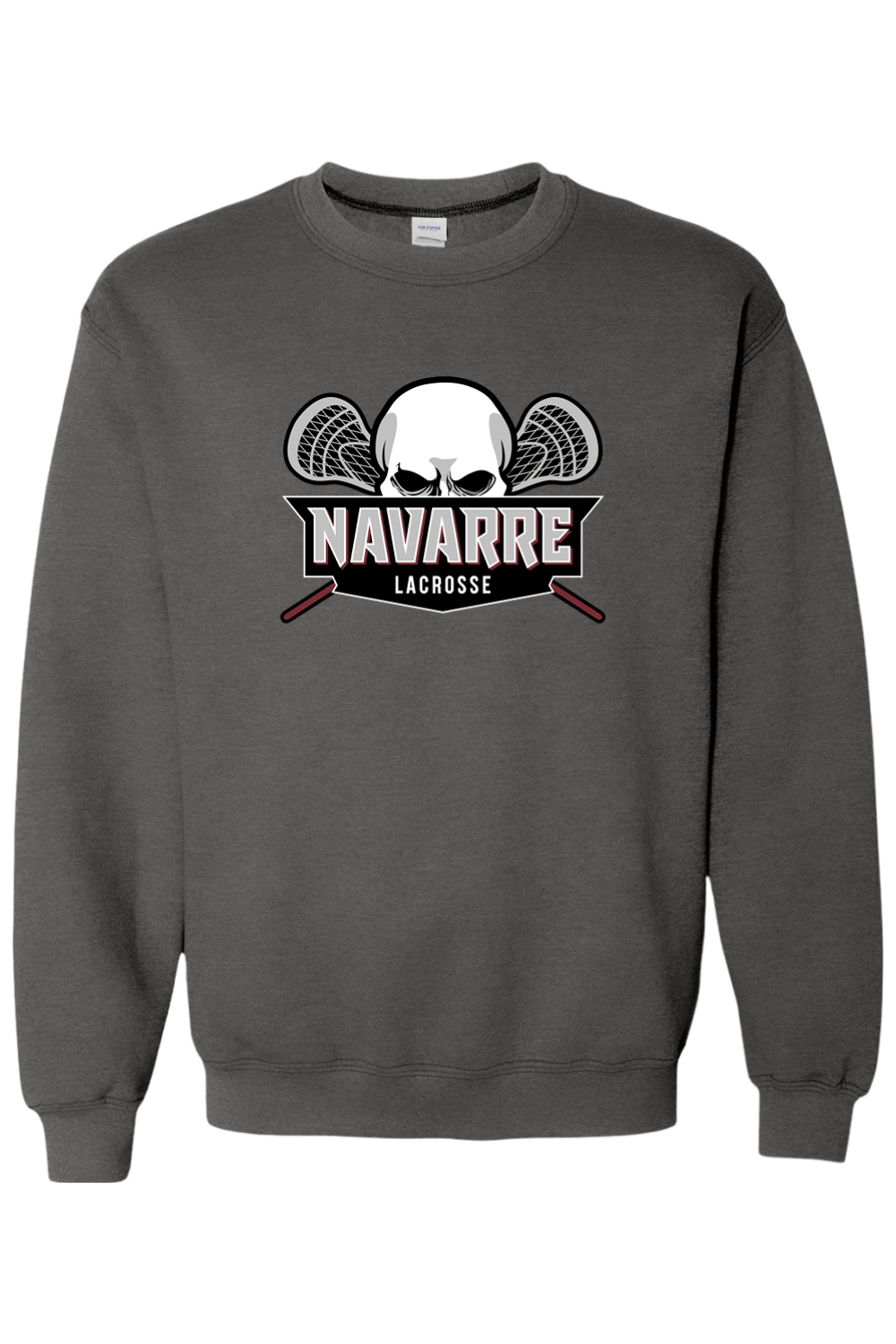 Navarre YSAL Adult Heavyweight Sweatshirt Signature Lacrosse