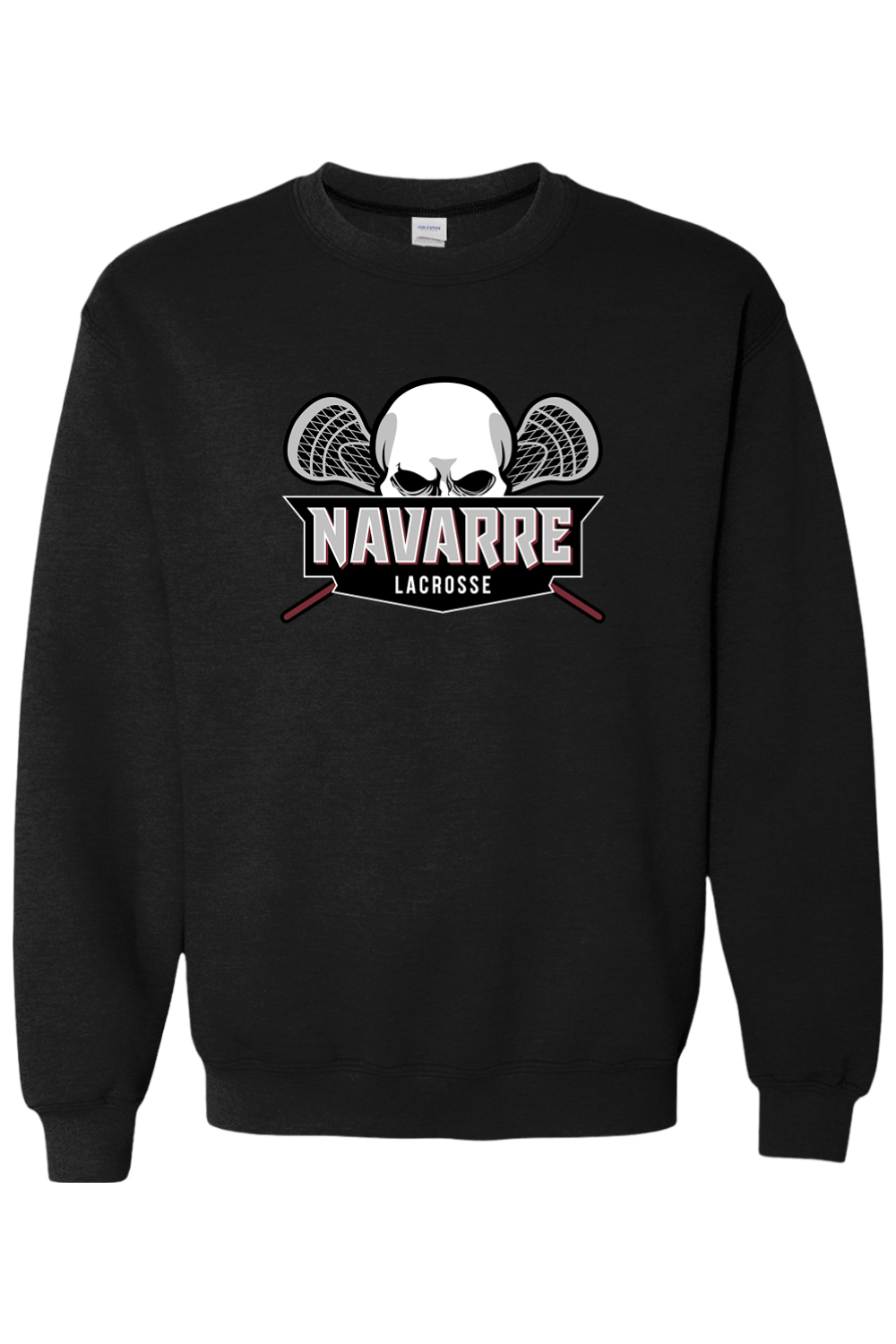 Navarre YSAL Adult Heavyweight Sweatshirt Signature Lacrosse