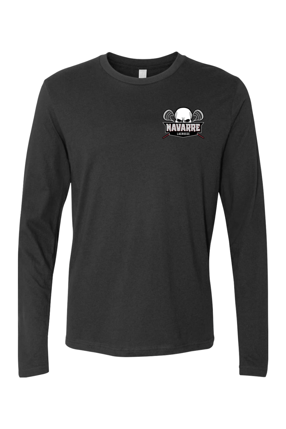 Navarre YSAL Adult Long Sleeve T-Shirt Signature Lacrosse