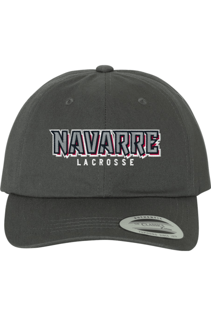 Navarre YSAL Embroidered Dad Hat Signature Lacrosse