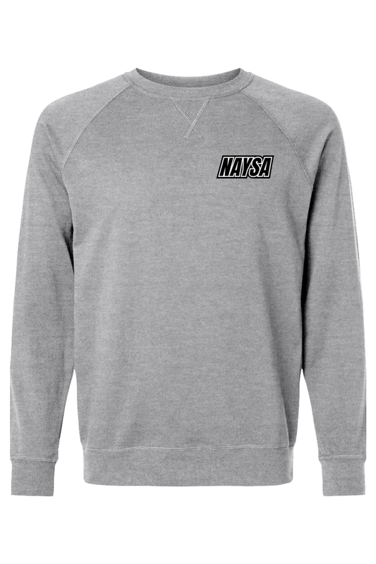 NAYSA Adult Heavyweight Raglan Long Sleeve Signature Lacrosse