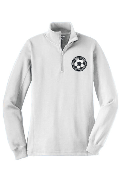 NAYSA Adult Women's Embroidered Quarter-Zip Pullover Signature Lacrosse