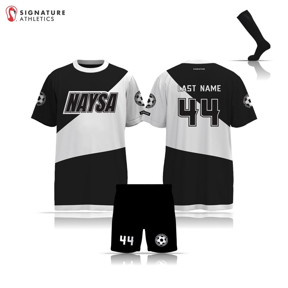 NAYSA Boy's Black 3 Piece Youth Package Signature Lacrosse