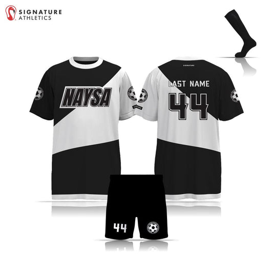 NAYSA Boy's Black 3 Piece Youth Package Signature Lacrosse