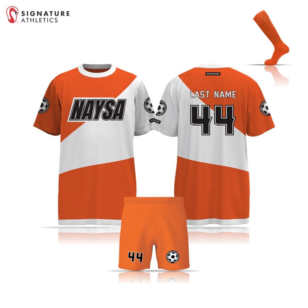 NAYSA Boy's Orange 3 Piece Youth Package Signature Lacrosse