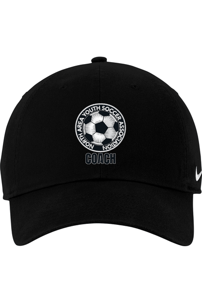 NAYSA Coach Nike Heritage Cotton Twill Cap Signature Lacrosse