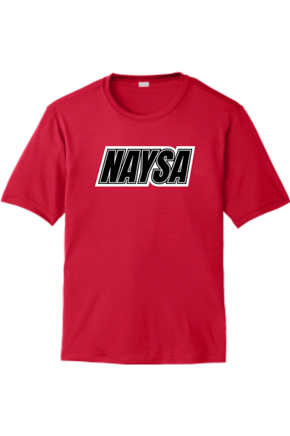 NAYSA Coach Sport-Tek PosiCharge Competitor Tee Signature Lacrosse