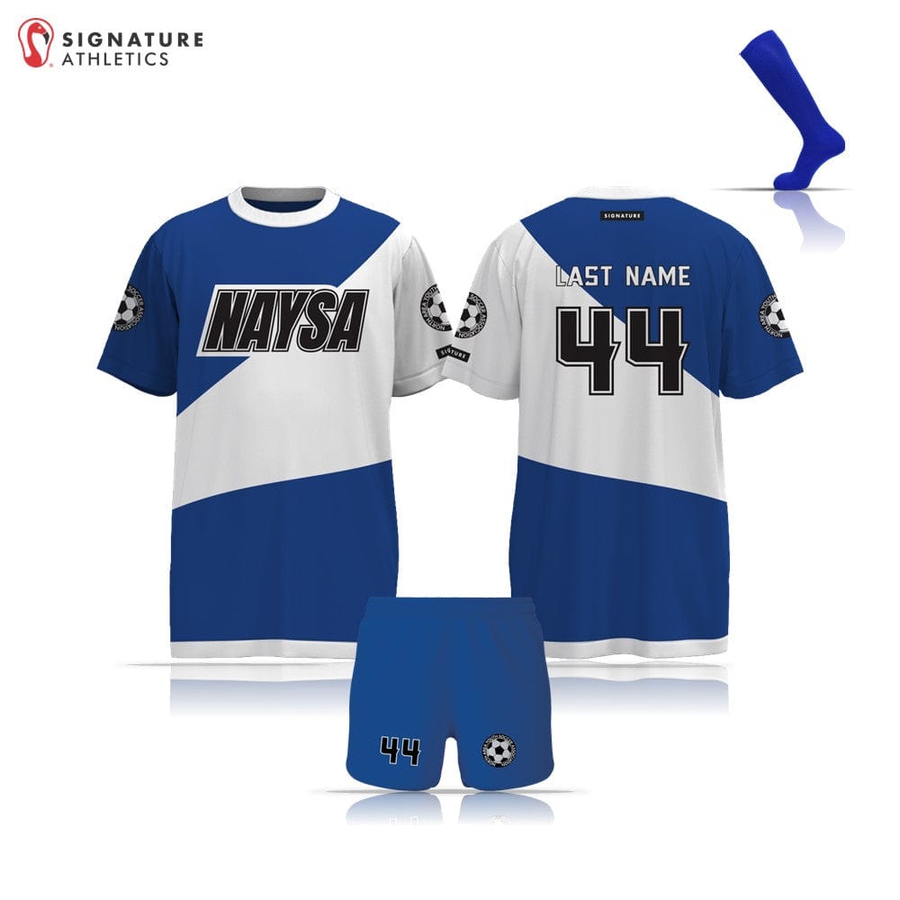 NAYSA Girl's Duke Blue 3 Piece Youth Package Signature Lacrosse
