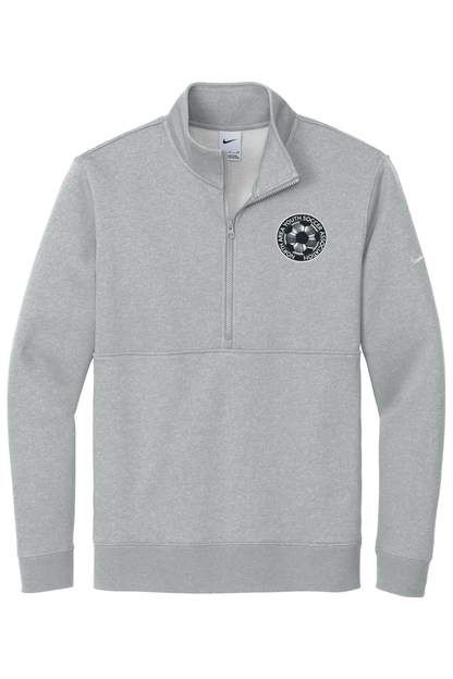 NAYSA Nike Club Fleece Sleeve Swoosh 1/2-Zip Signature Lacrosse