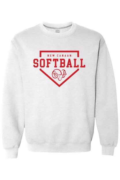 NC Softball Adult Heavyweight Sweatshirt Signature Lacrosse