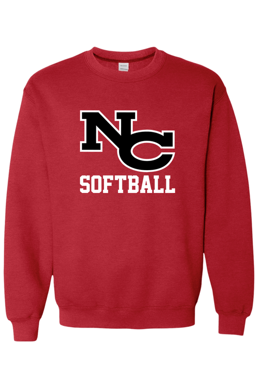 NC Softball Adult Heavyweight Sweatshirt Signature Lacrosse