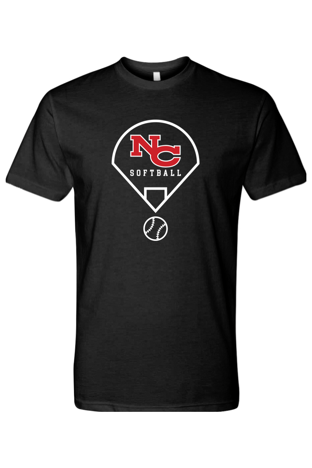 NC Softball Adult Men's T-Shirt Signature Lacrosse
