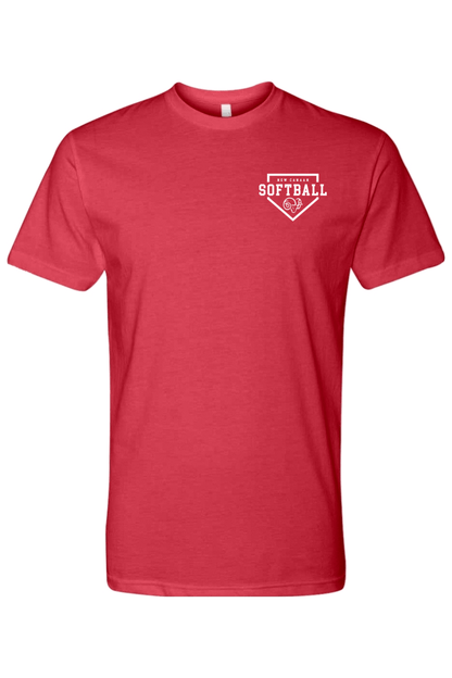 NC Softball Adult Men's T-Shirt Signature Lacrosse