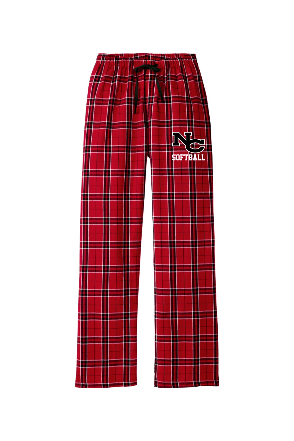 NC Softball Adult Women's Flannel Plaid Pants Signature Lacrosse