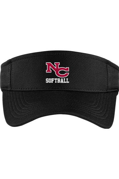 NC Softball Embroidered Visor Signature Lacrosse