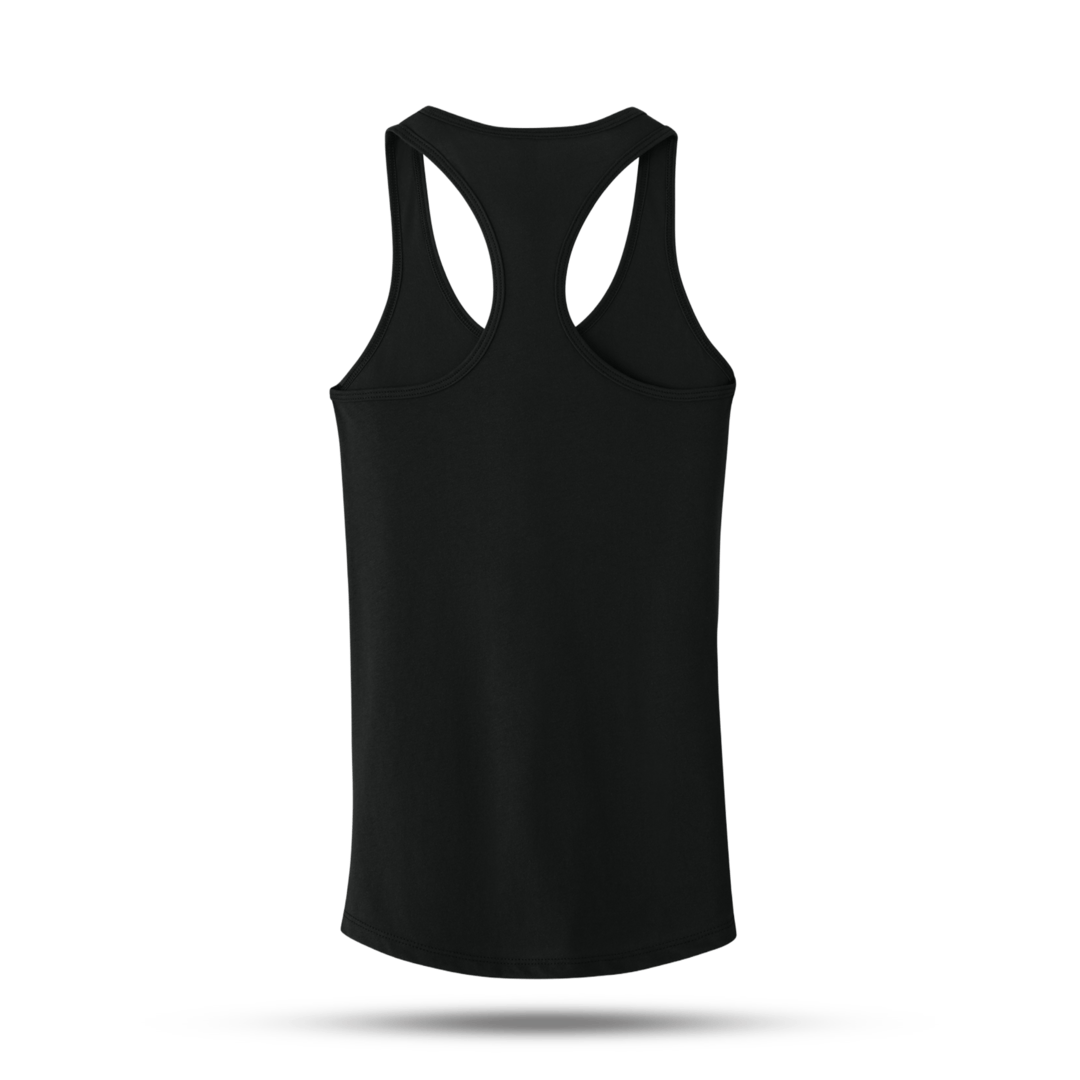 NC Softball Women's Black Mom Tank Signature Lacrosse