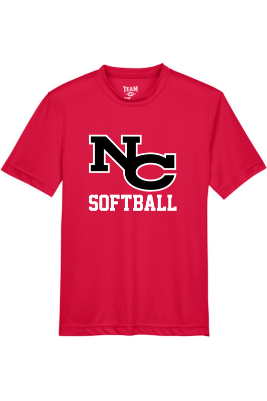 NC Softball Youth Athletic T-Shirt Signature Lacrosse