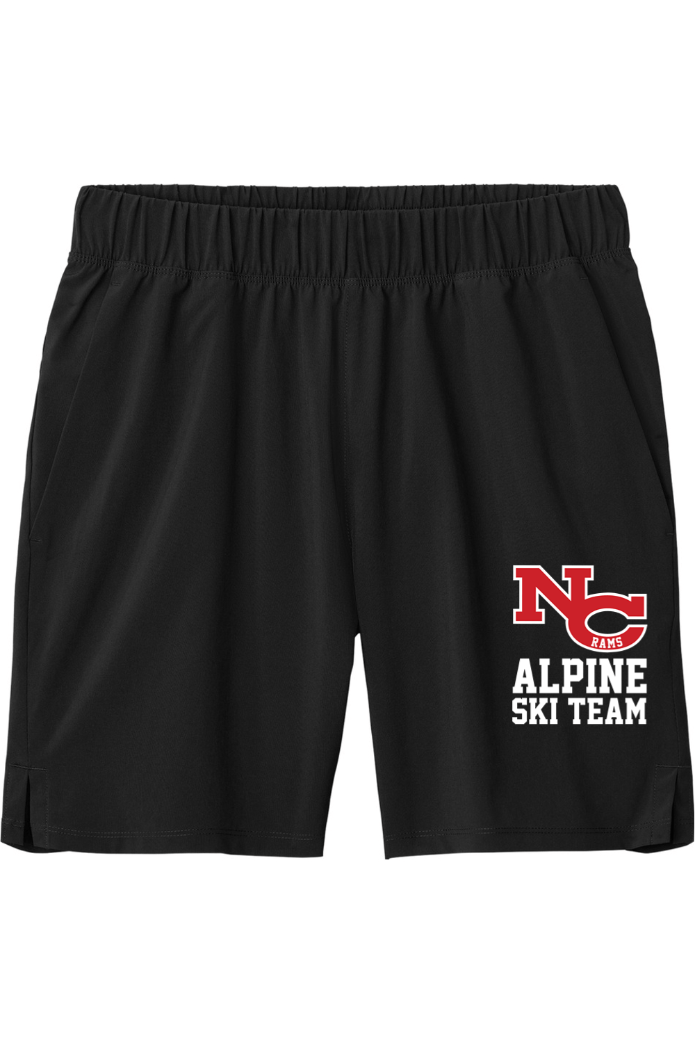 NCHS Alpine Ski Team Adult Athletic Men's Shorts Signature Lacrosse