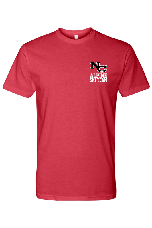 NCHS Alpine Ski Team Adult Men's T-Shirt Signature Lacrosse