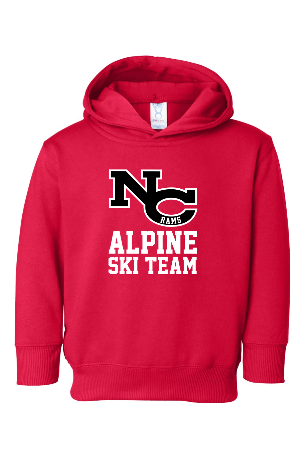NCHS Alpine Ski Team Toddler Fleece Hoodie Signature Lacrosse