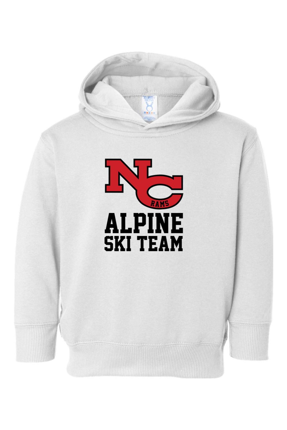 NCHS Alpine Ski Team Toddler Fleece Hoodie Signature Lacrosse