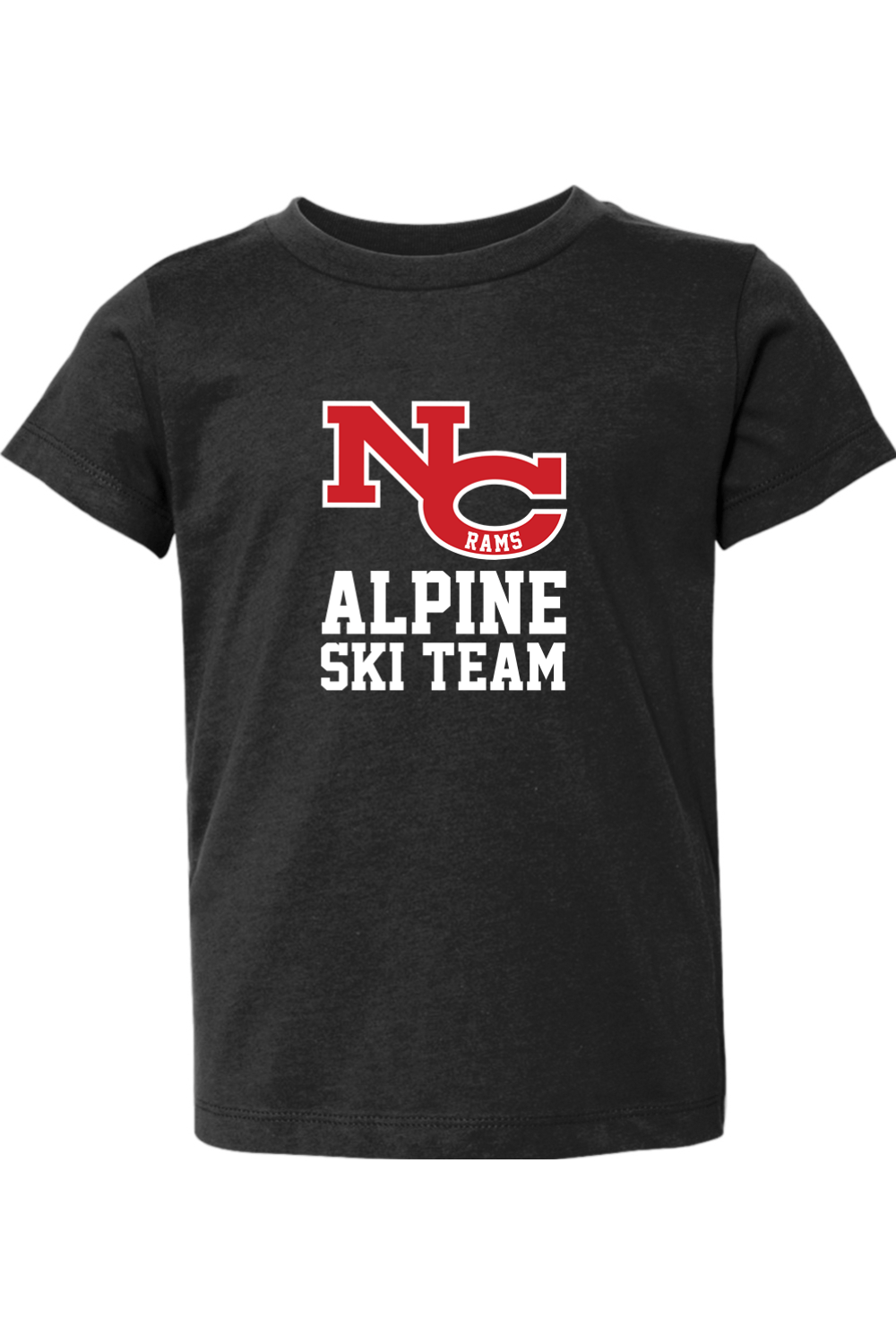 NCHS Alpine Ski Team Toddler T-Shirt Signature Lacrosse