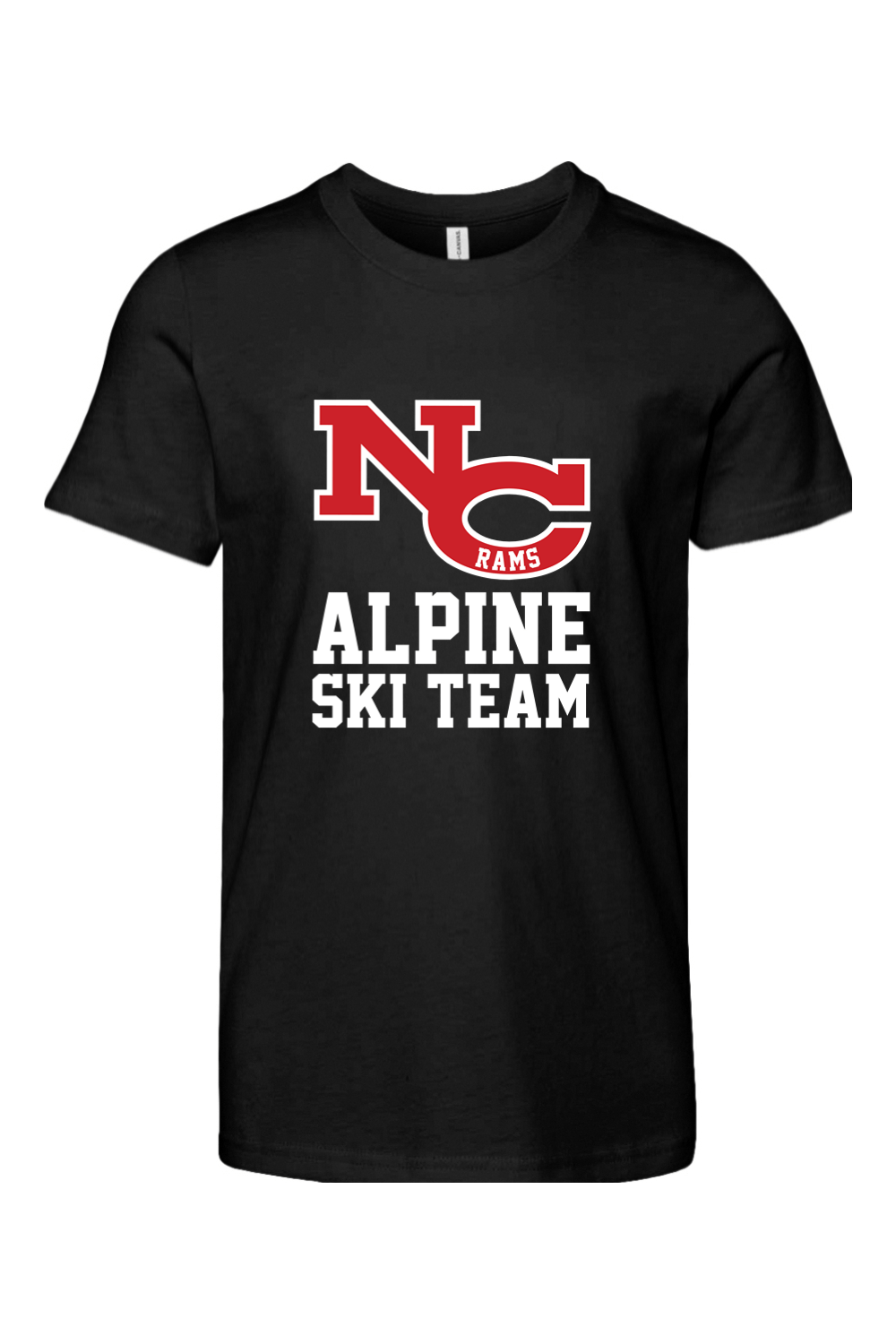 NCHS Alpine Ski Team Youth Lifestyle T-Shirt Signature Lacrosse