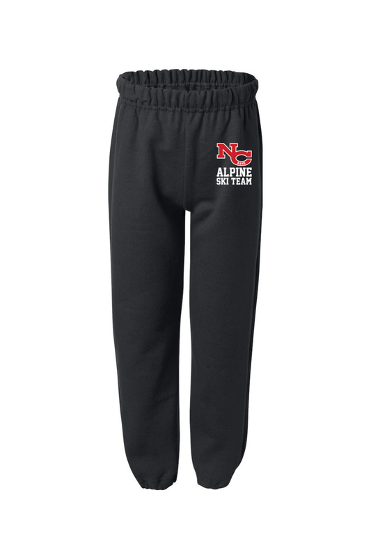 NCHS Alpine Ski Team Youth Sweatpants Signature Lacrosse