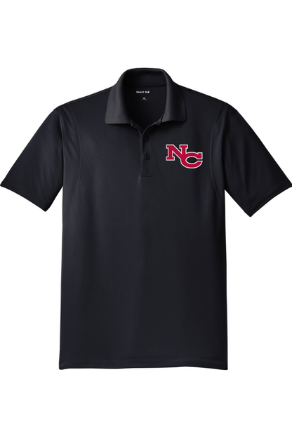 NCHS Booster Club Adult Embroidered Athletic Polo Signature Lacrosse