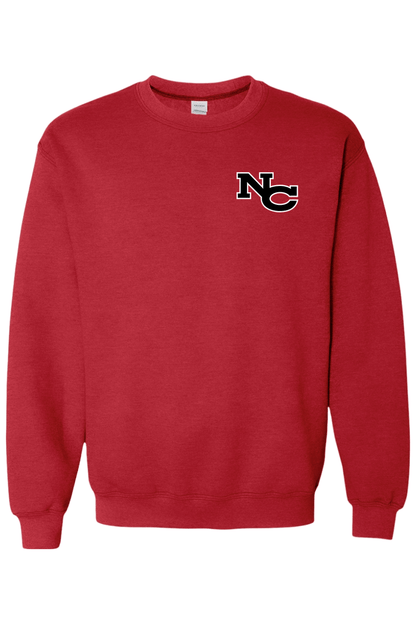 NCHS Booster Club Adult Heavyweight Sweatshirt Signature Lacrosse