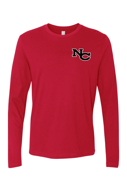 NCHS Booster Club Adult Long Sleeve T-Shirt Signature Lacrosse