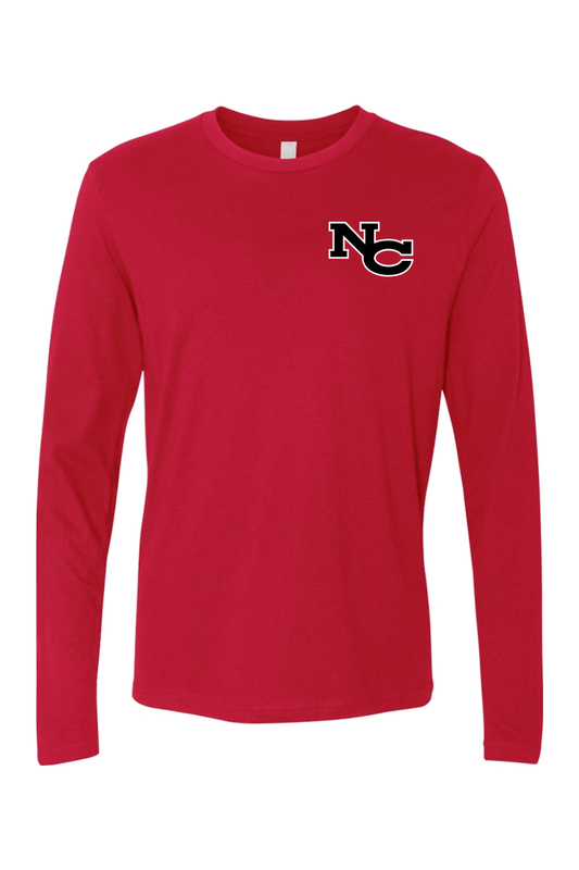 NCHS Booster Club Adult Long Sleeve T-Shirt Signature Lacrosse